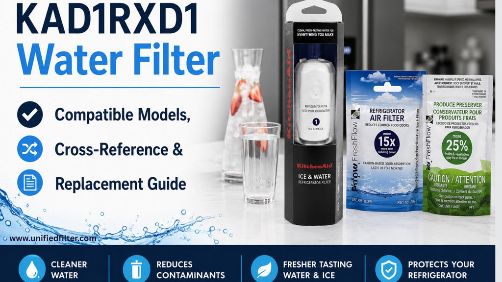 KAD1RXD1 Water Filter | Compatible Models, Cross-Reference & Replacement Guide
