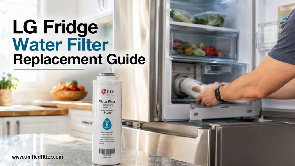 LG Fridge Water Filter Replacement | Which LT Filter Your LG Uses and How to Replace It