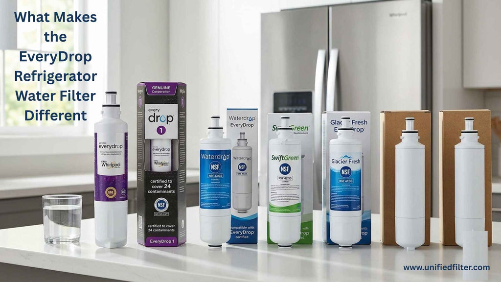 EveryDrop Refrigerator Water Filter vs Every Other Brand
