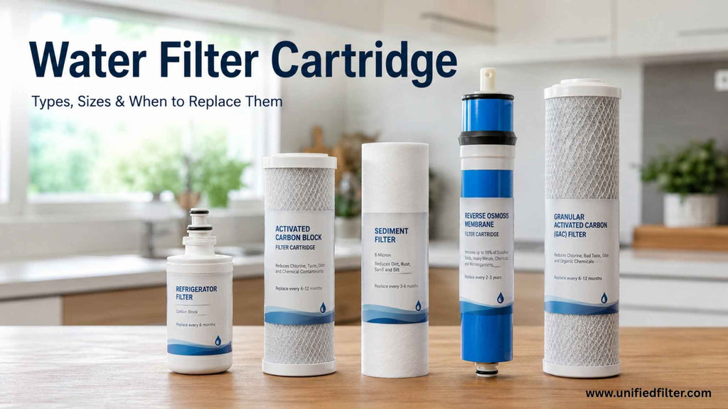 Water Filter Cartridge | Types, Sizes, and When to Replace Them 