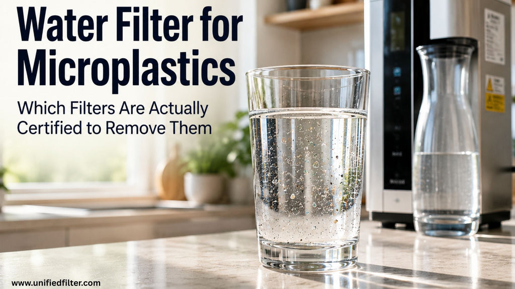 Water Filter for Microplastics | Which Filters Are Actually Certified to Remove Them