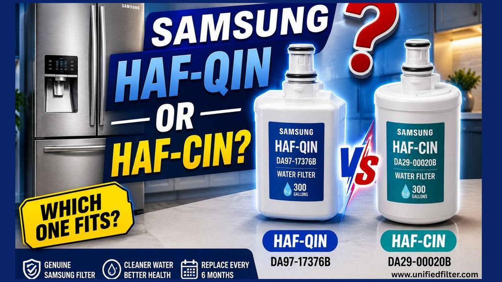 Samsung Refrigerator Water Filter | Which One You Need and How to Replace It 