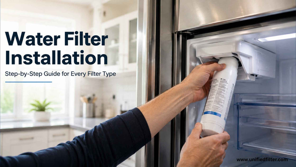 Water Filter Installation | Step-by-Step Guide for Every Filter Type 
