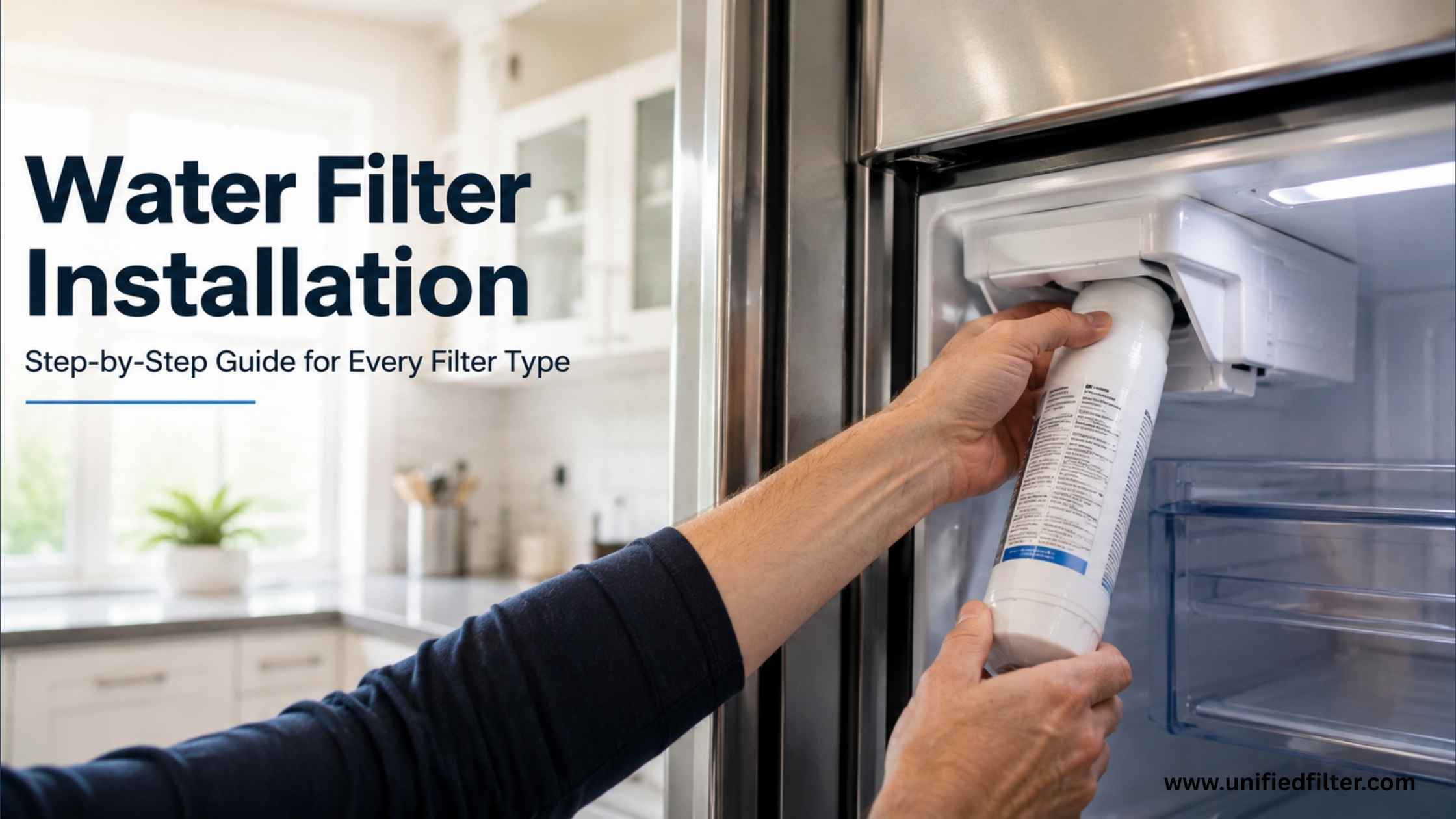 Water Filter Installation | Step-by-Step Guide for Every Filter Type 