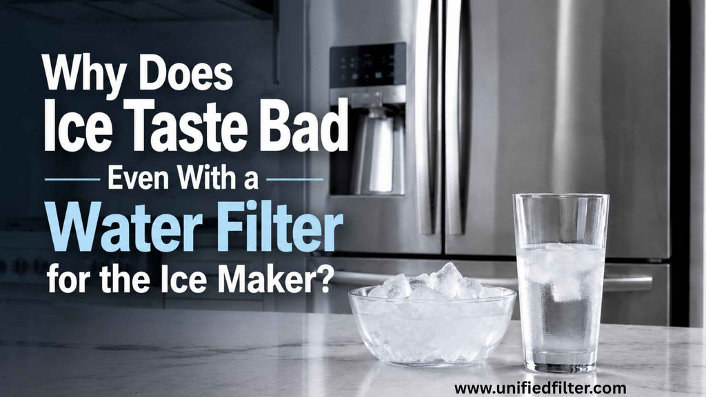 Water Filter for Ice Maker | What You Actually Need and Why Ice Tastes Bad
