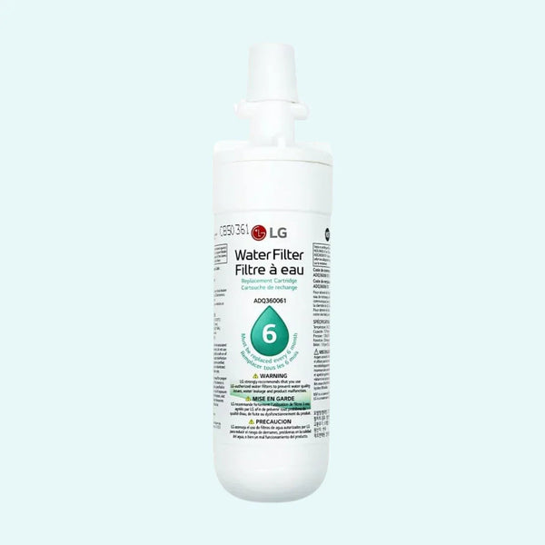 Genuine LG LT700P- 6 Month / 200 Gallon Capacity Replacement Refrigerator Water Filter (NSF42 and NSF53) ADQ36006101, ADQ36006113, ADQ75795103, or AGF80300702 , White , Select Pack