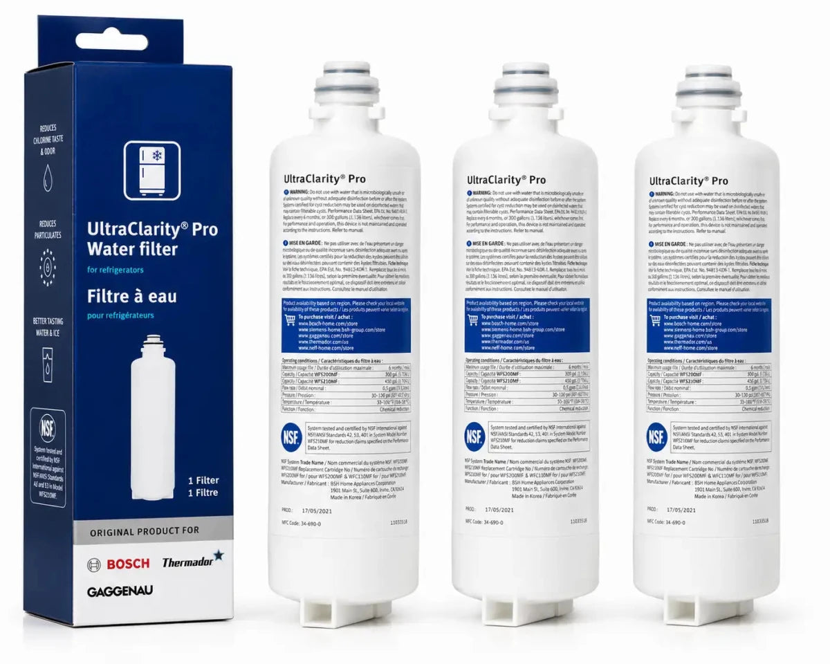 Bosch UltraClarity Pro Water Filter BORPLFTR50 | Refrigerator Filters - USA Filter Shop