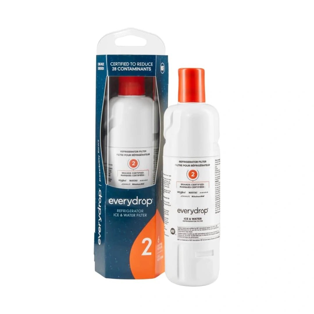 EveryDrop EDR2RXD1 Refrigerator Water Filter 2, Whirlpool, NSF 42/53/401, 200-Gallon - USA Filter Shop