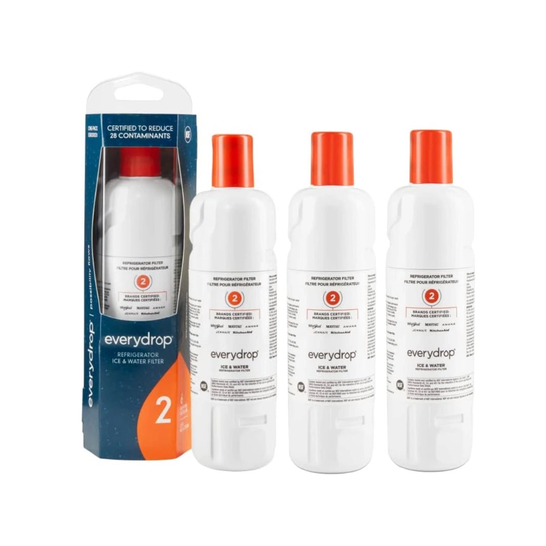 EveryDrop EDR2RXD1 Refrigerator Water Filter 2, Whirlpool, NSF 42/53/401, 200-Gallon - USA Filter Shop