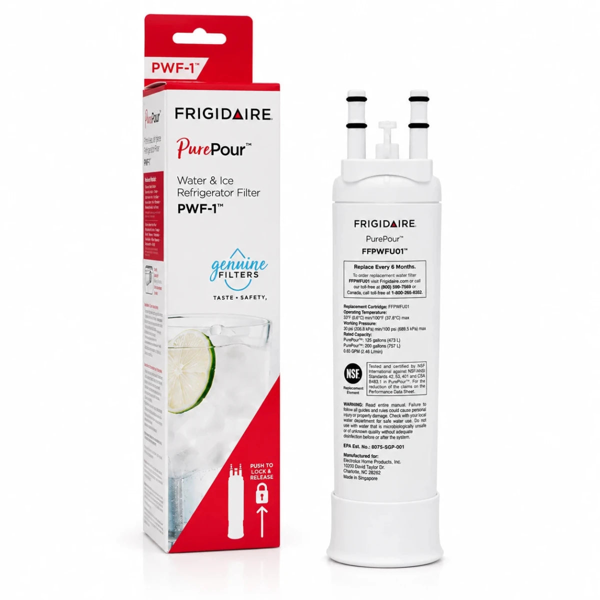 Frigidaire FPPWFU01 PurePour PWF-1 Water Filter - USA Filter Shop