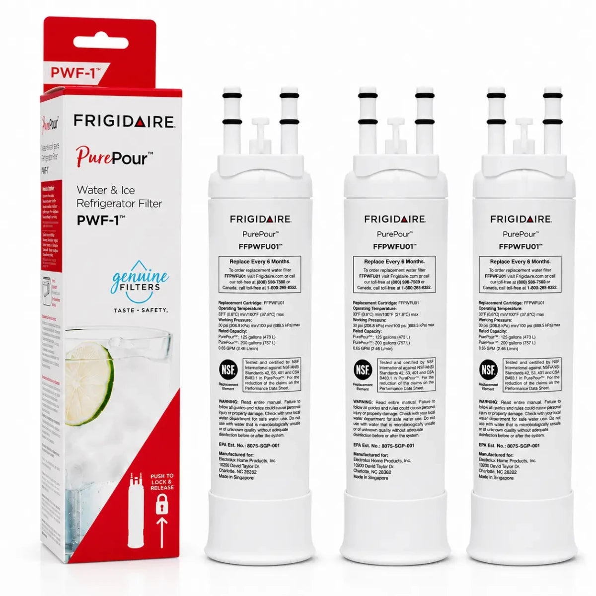 Frigidaire FPPWFU01 PurePour PWF-1 Water Filter - USA Filter Shop