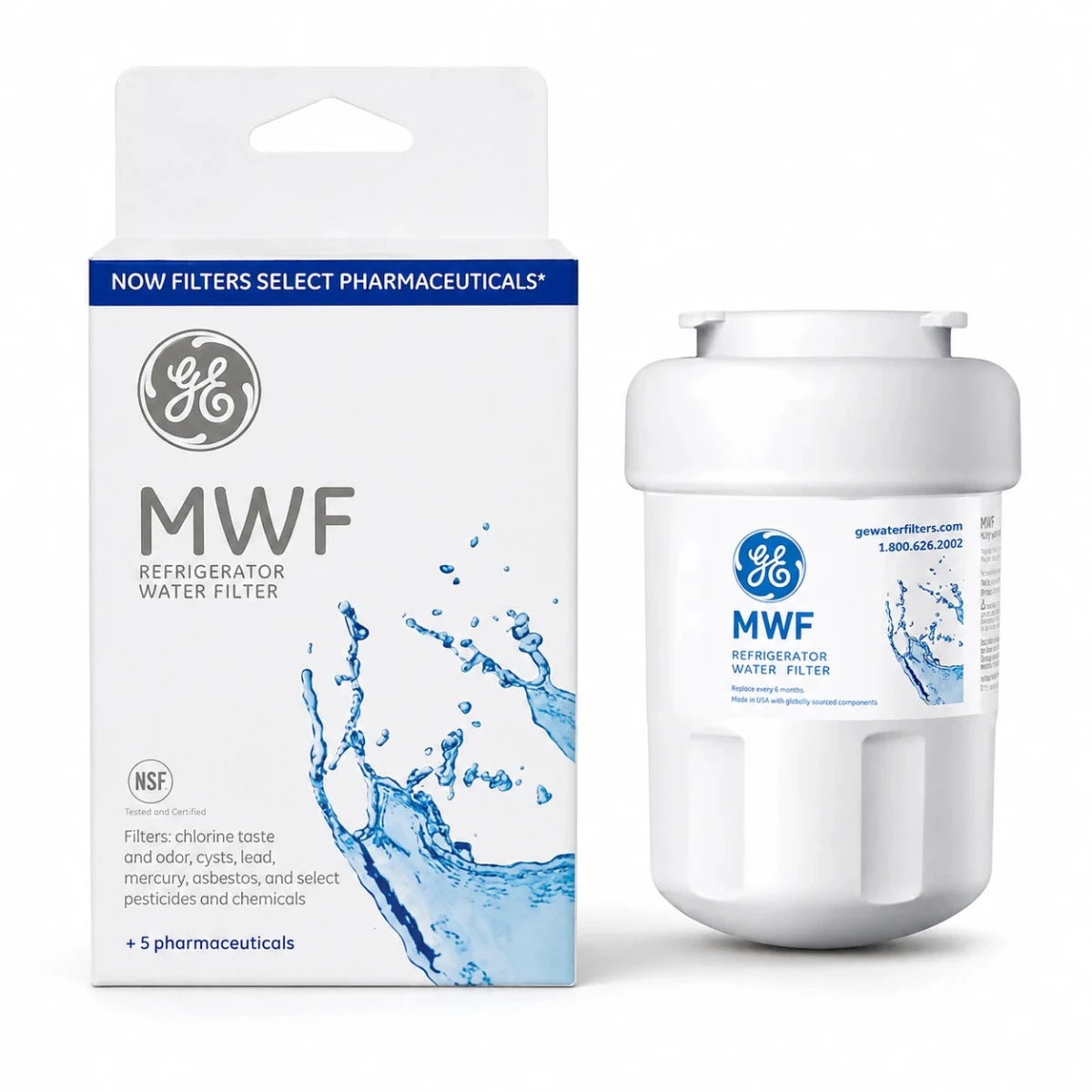 GE SmartWater MWF / MWFP Refrigerator Water Filter - USA Filter Shop