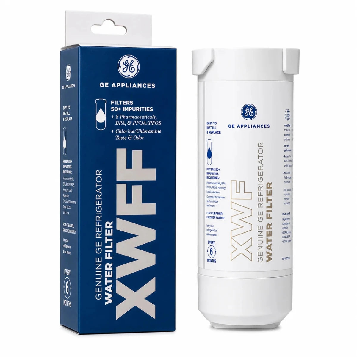 GE XWF Water Filter Replacement (WR17X30702) – EcoAqua, NSF Certified, Not for XWFE - USA Filter Shop