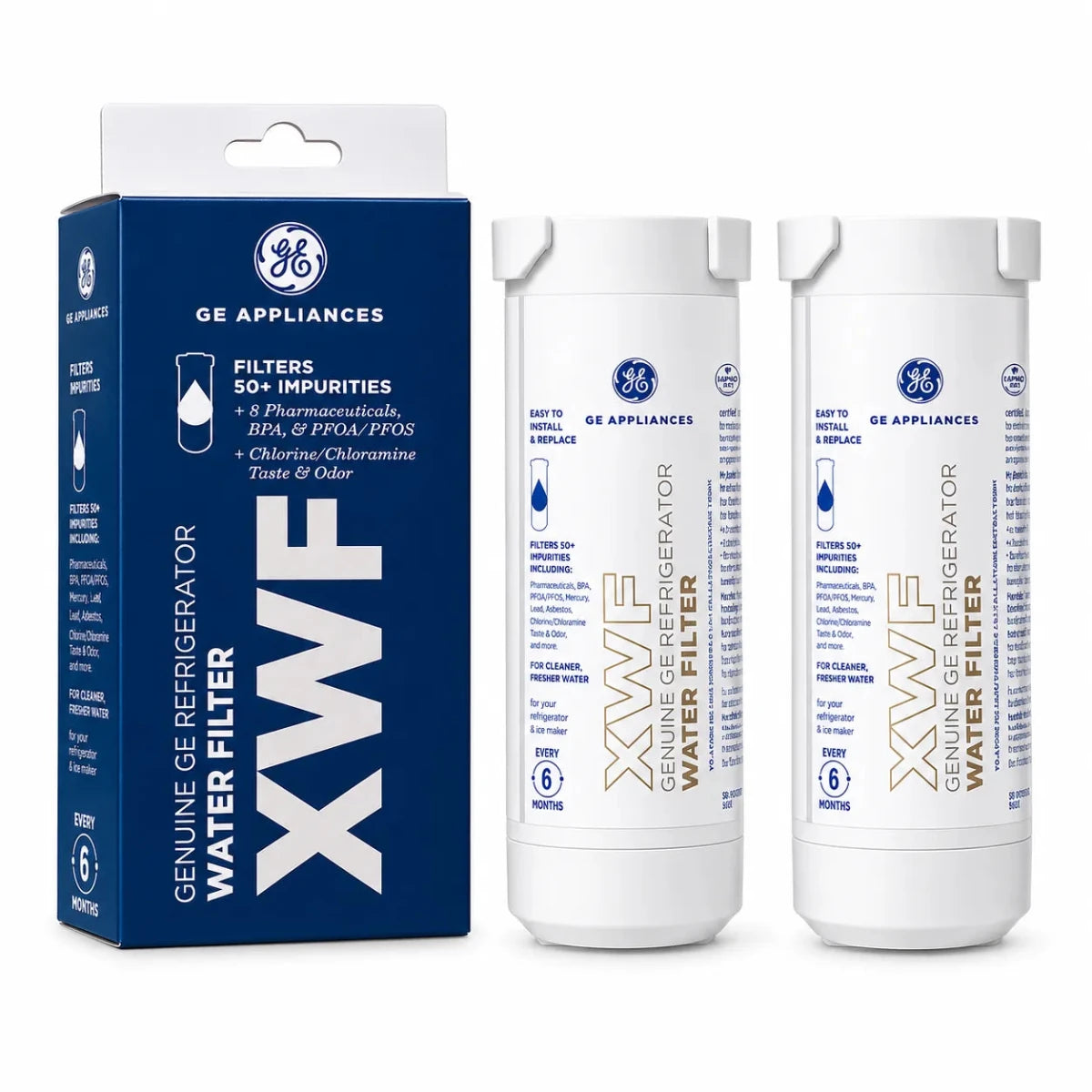 GE XWF Water Filter Replacement (WR17X30702) – EcoAqua, NSF Certified, Not for XWFE - USA Filter Shop