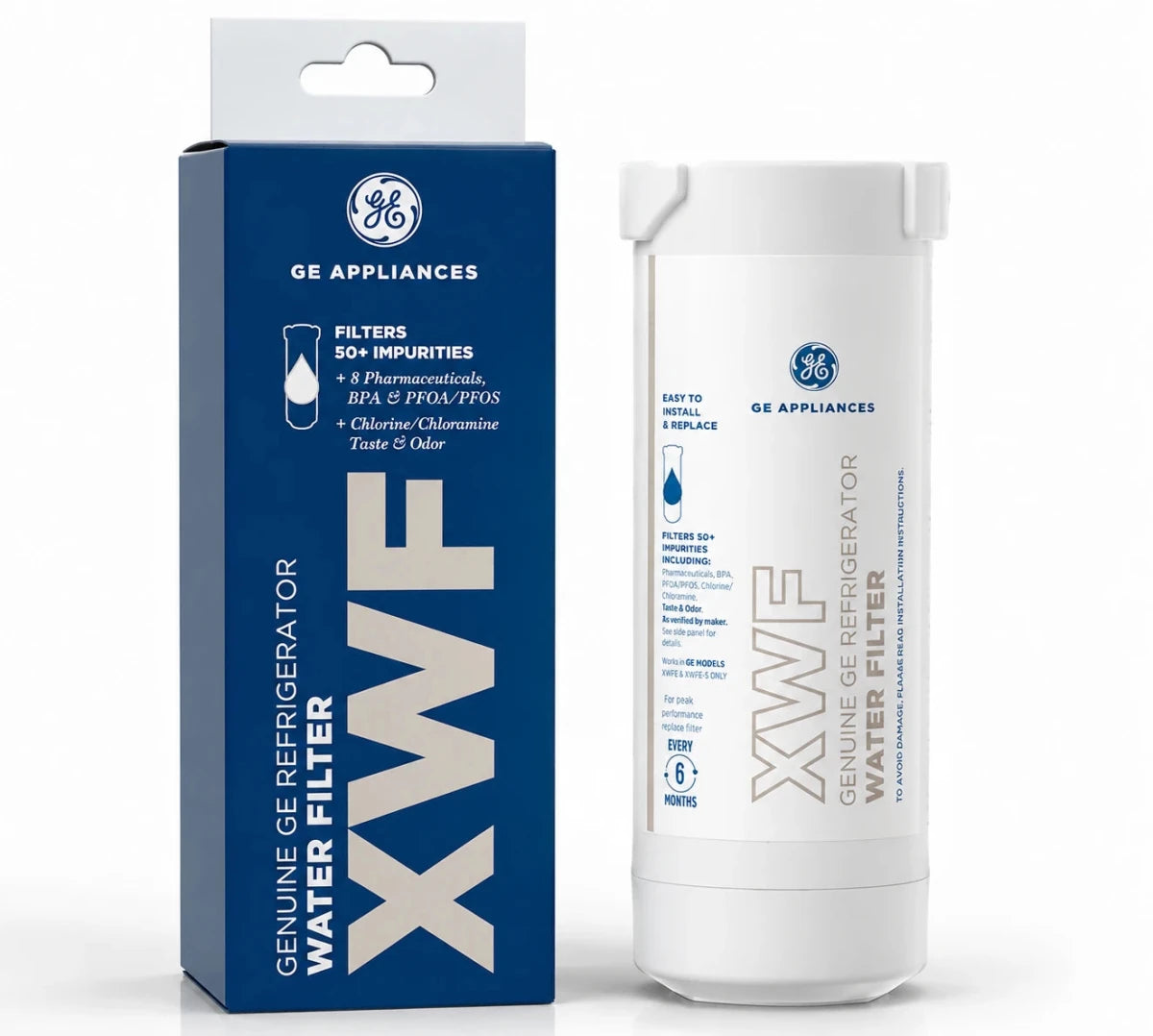 GE XWF Water Filter Replacement (WR17X30702) – EcoAqua, NSF Certified, Not for XWFE - USA Filter Shop