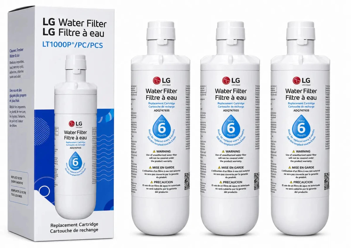 LG LT1000P Refrigerator Water Filter 6 Month / 200 Gallon Replacement - USA Filter Shop