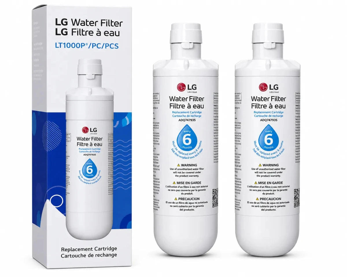 LG LT1000P Refrigerator Water Filter 6 Month / 200 Gallon Replacement - USA Filter Shop
