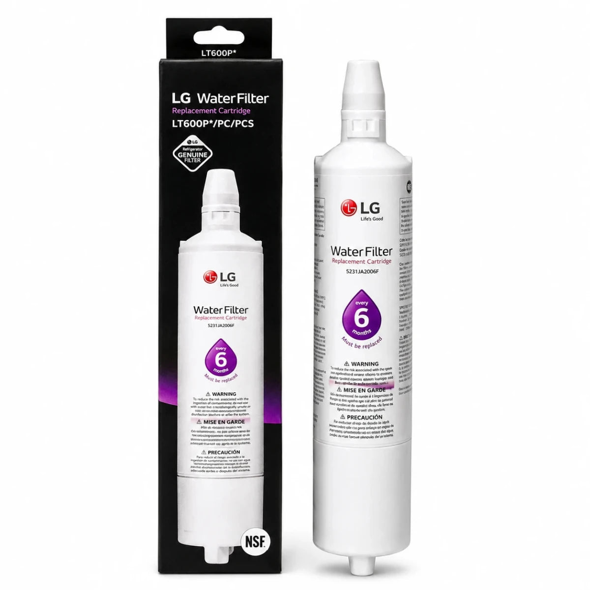 LG LT600P 300 Gallons Replacement Refrigerator Water Filter -5231JA2006G - USA Filter Shop