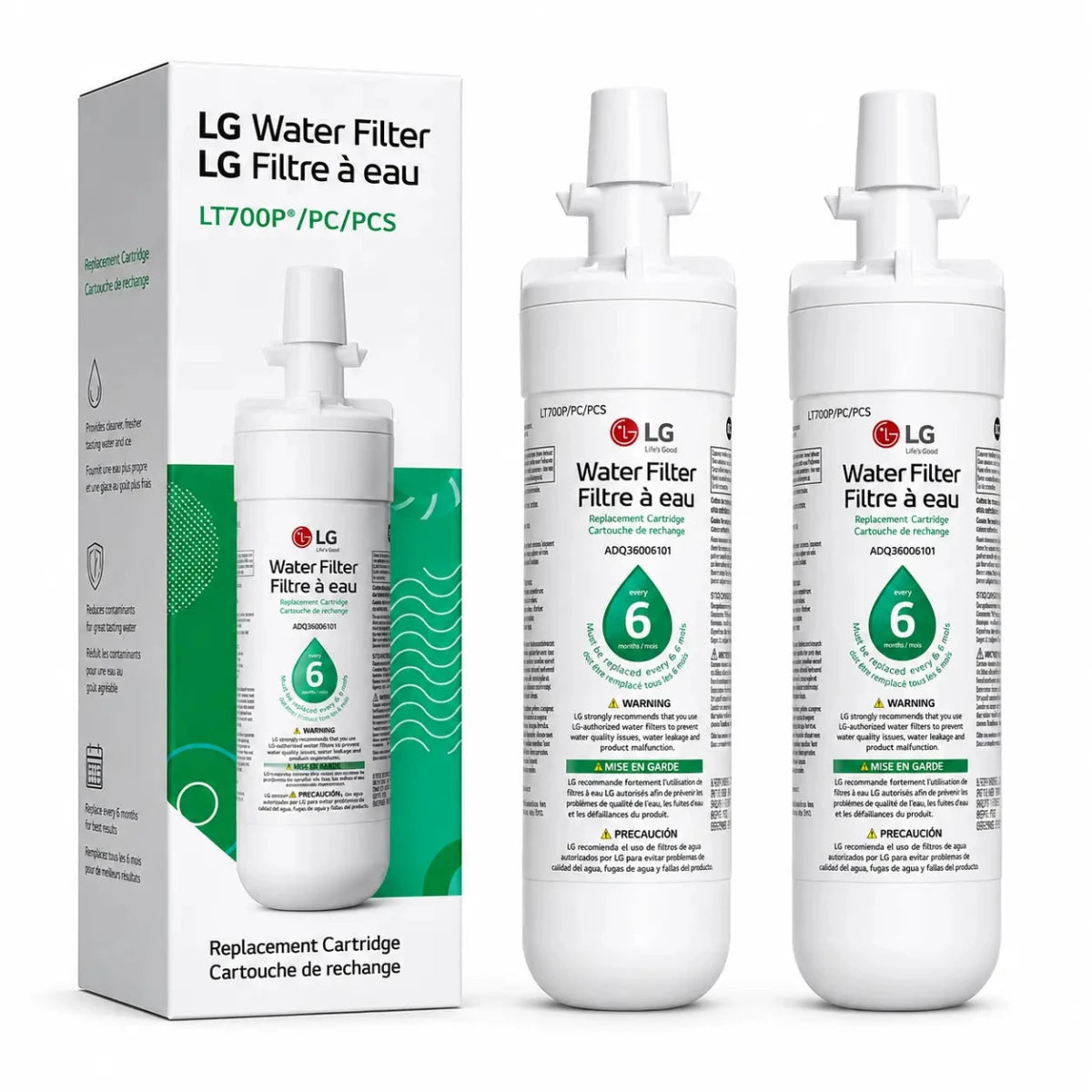 LG LT700F Replacement Refrigerator Water Filter(ADQ36006101) - USA Filter Shop