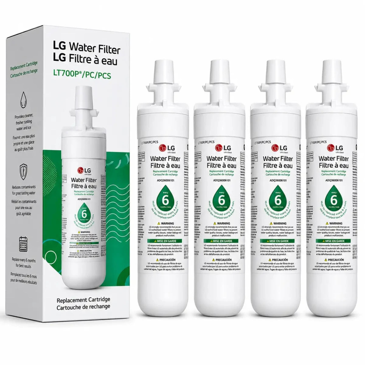 LG LT700F Replacement Refrigerator Water Filter(ADQ36006101) - USA Filter Shop