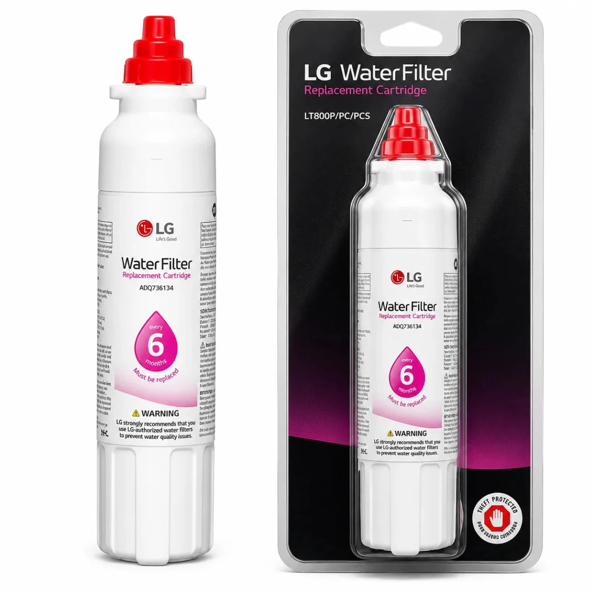 LG LT800P Gallon Capacity Replacement Refrigerator Water Filter(ADQ73613401) - USA Filter Shop
