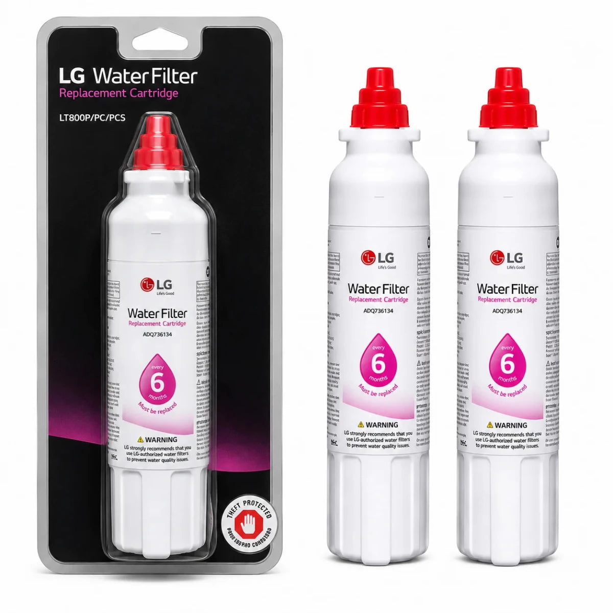 LG LT800P Gallon Capacity Replacement Refrigerator Water Filter(ADQ73613401) - USA Filter Shop