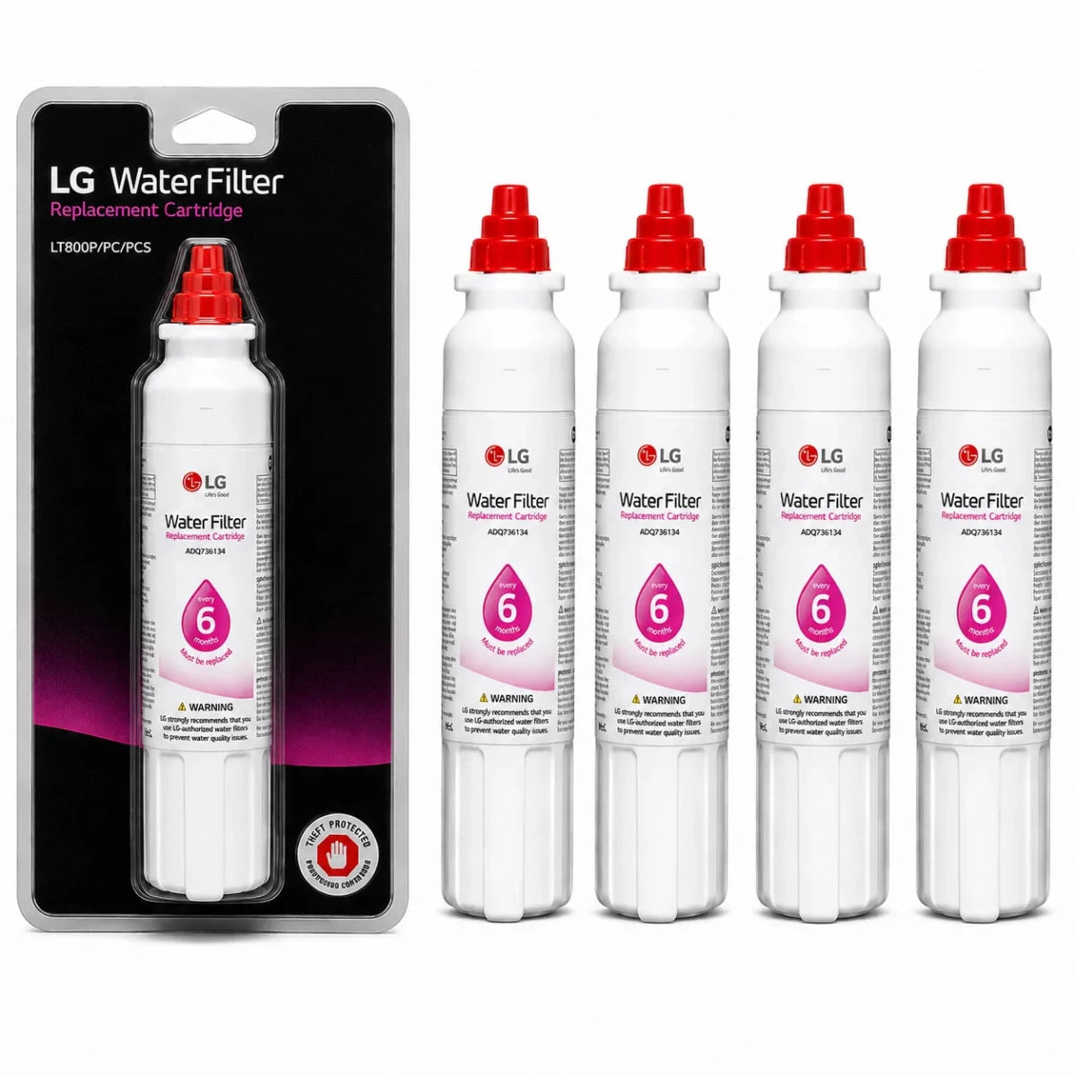 LG LT800P Gallon Capacity Replacement Refrigerator Water Filter(ADQ73613401) - USA Filter Shop